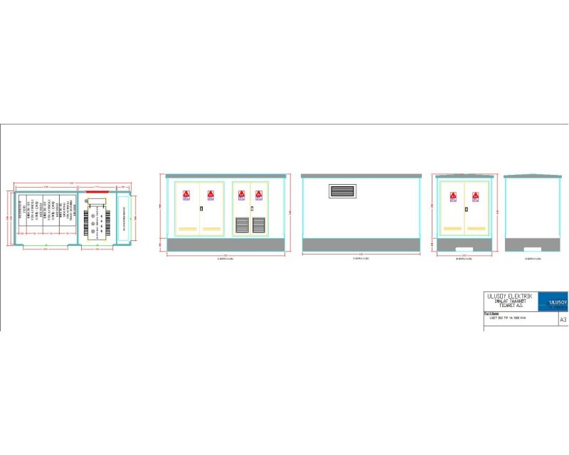UBET B53 TIP 1A 1000 KVA