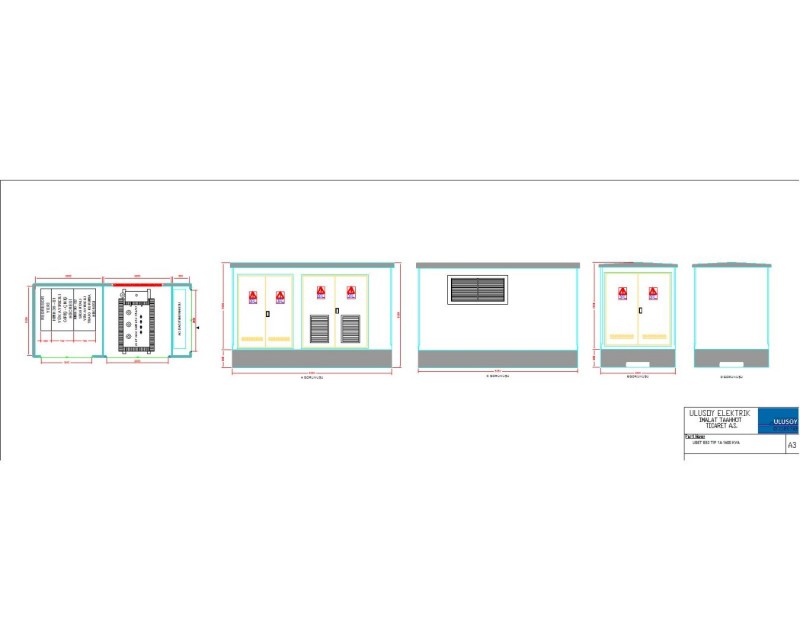 UBET B53 TIP 1A 1600 KVA