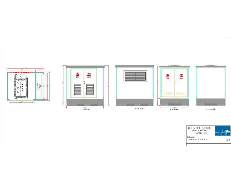 UBET B32 TYPE 2T 1600 KVA