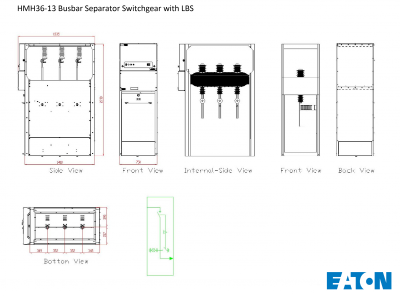 HMH 13 – Busbar Separator Switchgear with LBS