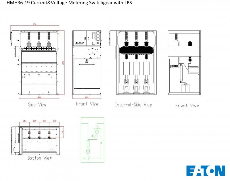 HMH 19 – Current&Voltage Metering Switchgear with LBS
